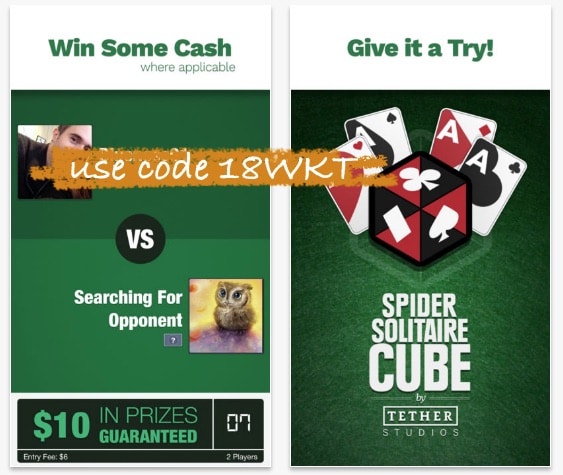 spider solitaire cube promo code 6H6BU