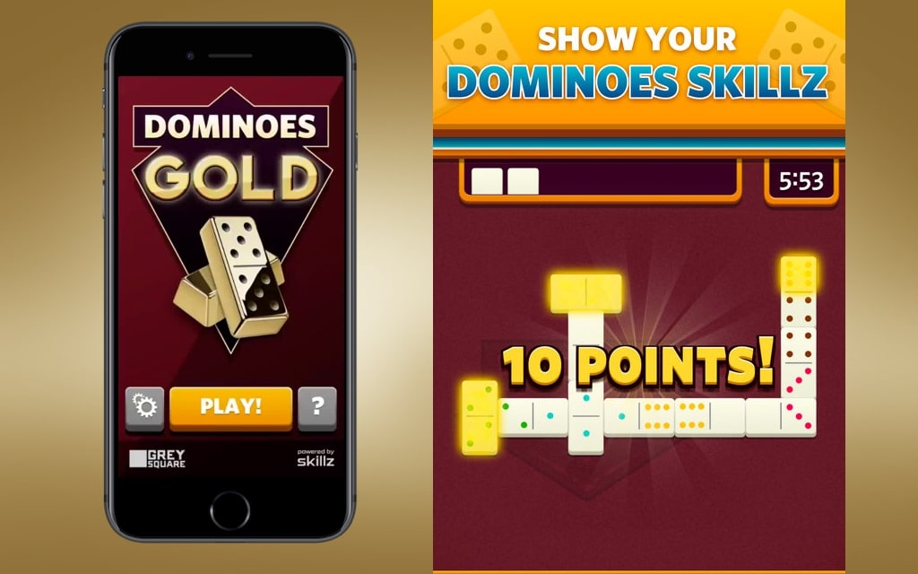 Dominoes Gold $10 Bonus Cash Promo code — Games Promo Codes