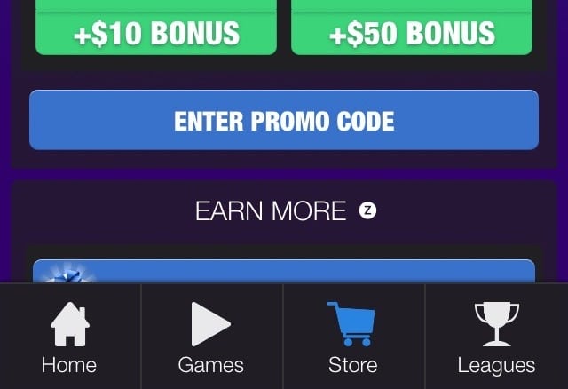 Dominoes Gold Promo code button