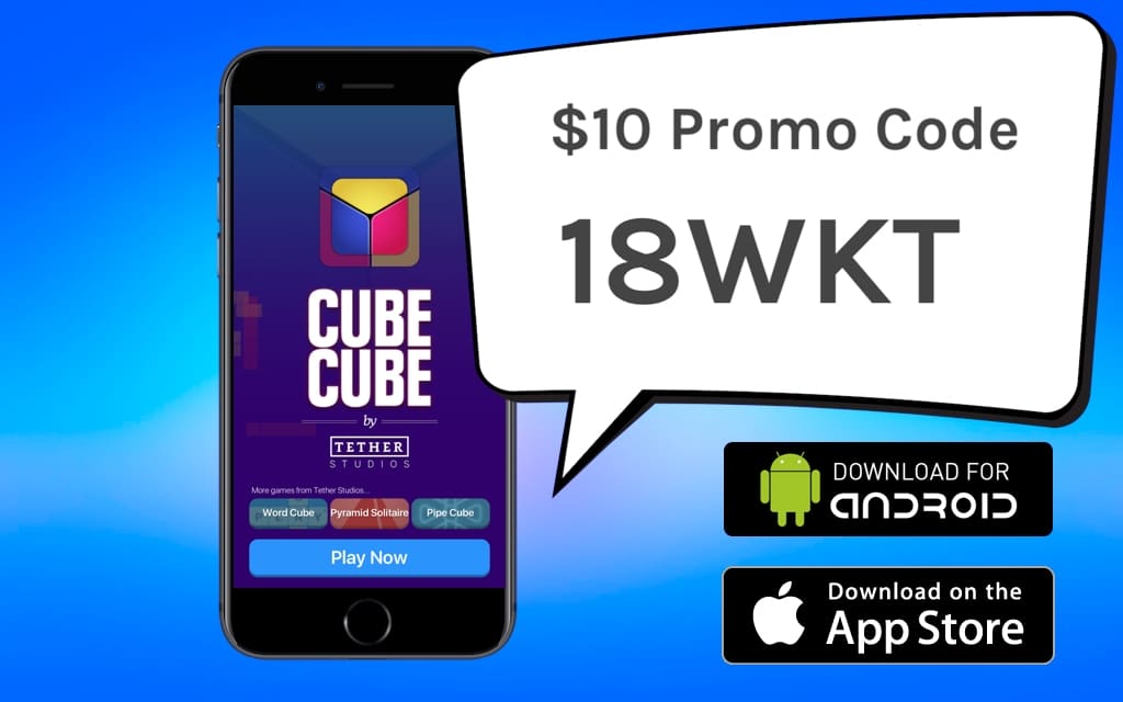 cube cube promo code 18WKT
