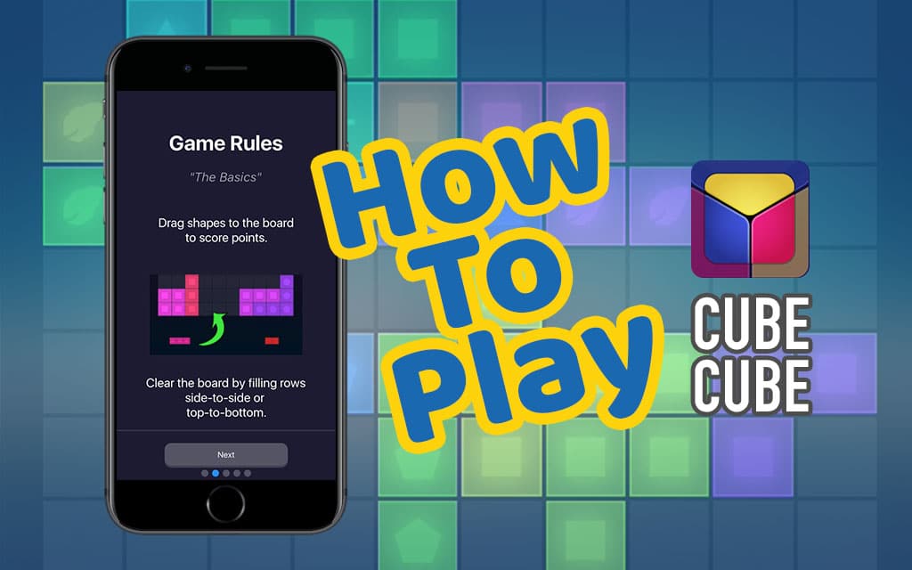 How to play Cube Cube app